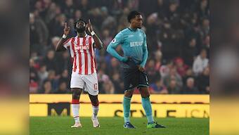 Premier League: Wilfried Bony brace helps Stoke City sink former club Swansea