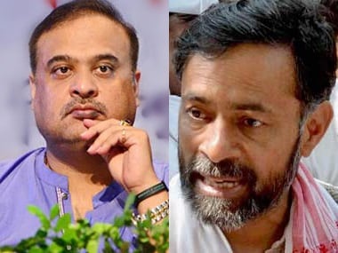 Himanta Biswa Sarma and Yogendra Yadav