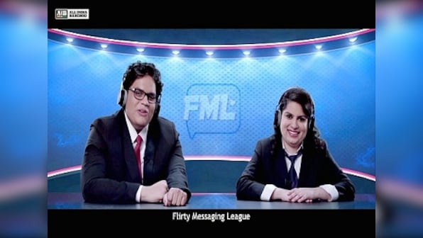 In AIB's latest video FML, Mallika Dua out-performs Tanmay Bhat, Utsav Chakraborty