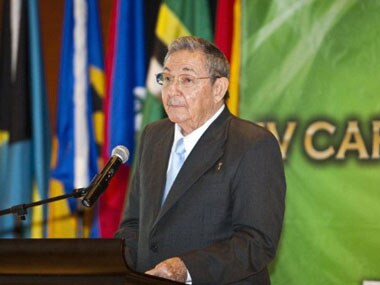 File image of Cuba's President Raúl Castro