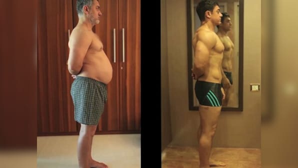 Aamir Khan's 'fat to fit' video highlights dramatic weight loss for Dangal: Watch it here