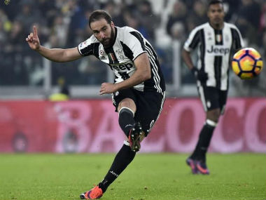 Champions League: Juventus' Gonzalo Higuain ruled out of crucial Sevilla clash with injury Champions League: Juventus' Gonzalo Higuain ruled out of crucial Sevilla clash with injury
