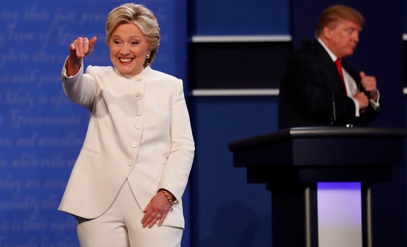 File image of Hillary Clinton and Donald Trump. Reuters