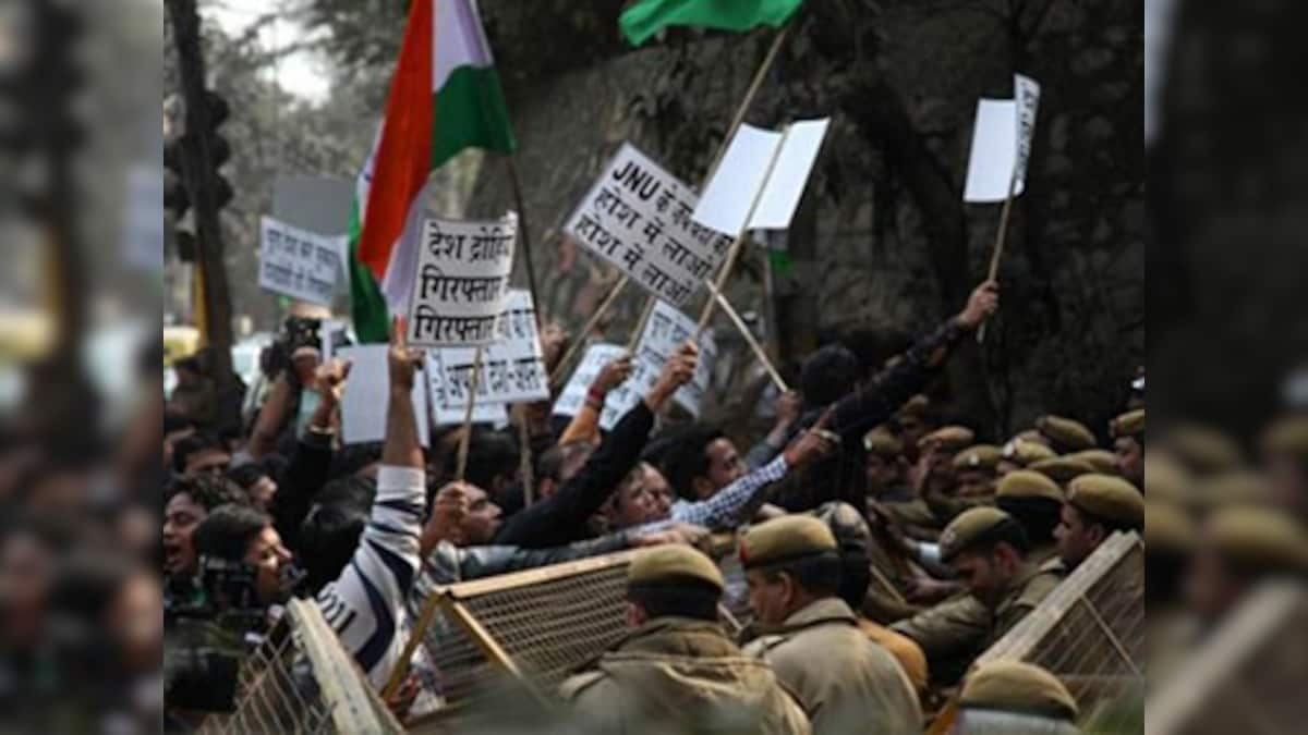 JNU missing student case: BJP accuses AAP, Congress of 'playing politics' by staging protests