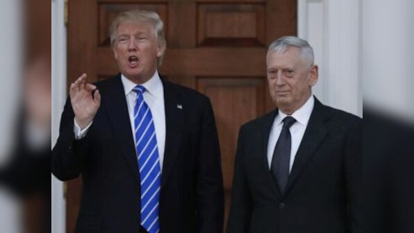 Donald Trump hints US Defence Secretary Jim Mattis 'could be' leaving his cabinet, calls him 'sort of a Democrat'