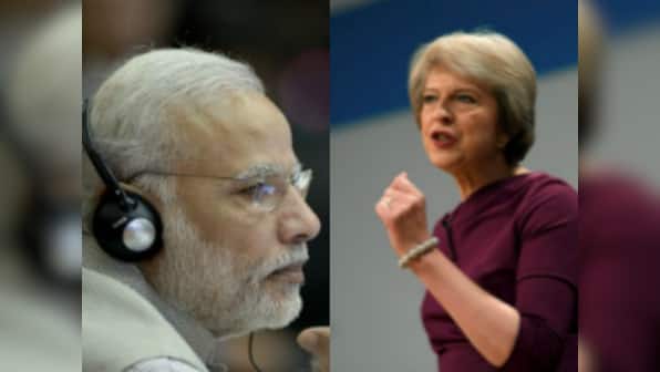 Theresa May's India visit: PM Modi hopes India, UK will leverage tech prowess, bats for Make in India