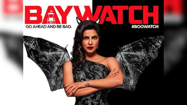 Trick or Treat? Priyanka Chopra dresses up as a Baywatch's dark angel for Halloween