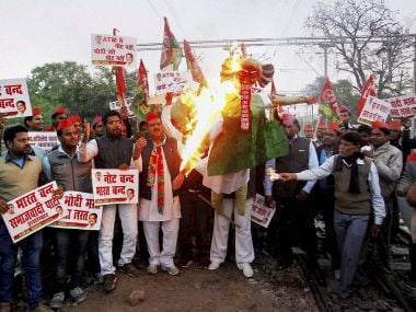 Nitish Kumars absence turns Akrosh Divas into frustration divas for Opposition