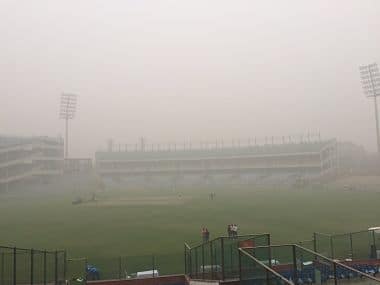 The matches cancelled were group A league encounter between Bengal and Gujarat at the Feroz Shah Kotla and group C match at Karnail Singh Stadium between Tripura and Hyderabad. Image courtesy: Twitter/@shreevats1 