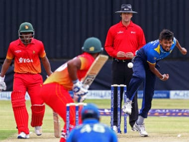 Zimbabwe tri-series: Hosts stay at bottom of the table after match against Sri Lanka washed out