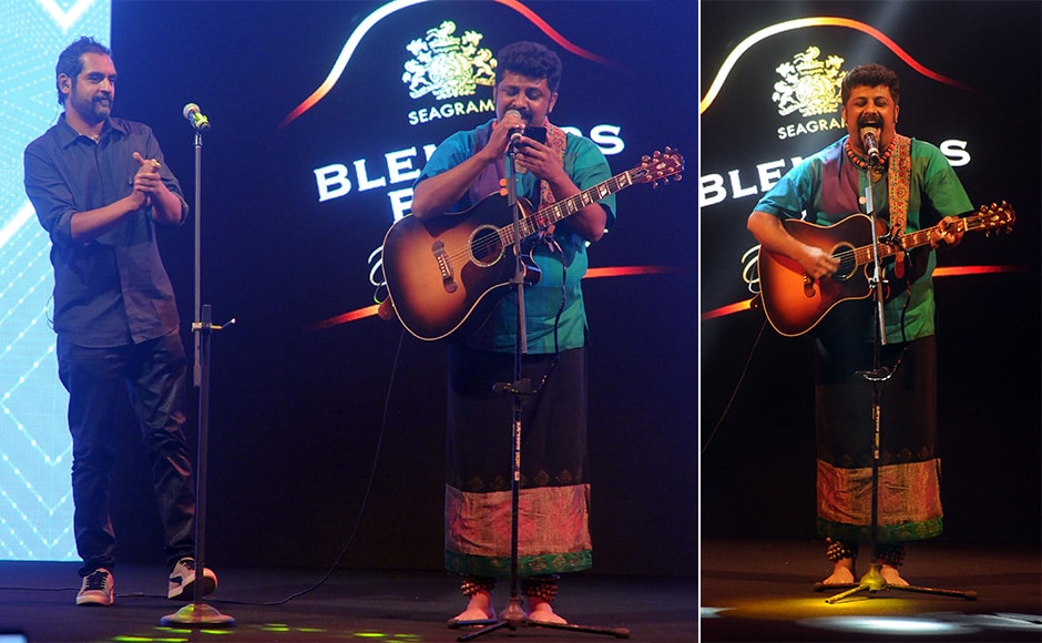 A live performance by Raghu Dixit was among the highlights of the evening. Images by Sachin Gokhale/Firstpost A live performance by Raghu Dixit was among the highlights of the evening. Images by Sachin Gokhale/Firstpost