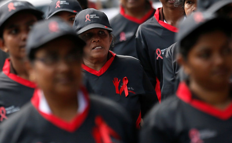 The WHO report stated that over 40 percent of people, numbering over 14 million, who have HIV are unaware of the condition. It states that one in seven people with human immunodeficiency virus (HIV) in Europe is unaware of their infection. A group of women took out a march during an event to mark the World AIDS day in Colombo, Sri Lanka. Reuters The WHO report stated that over 40 percent of people, numbering over 14 million, who have HIV are unaware of the condition. It states that one in seven people with human immunodeficiency virus (HIV) in Europe is unaware of their infection. A group of women took out a march during an event to mark the World AIDS day in Colombo, Sri Lanka. Reuters