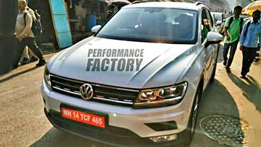 Spied: New Volkswagen Tiguan caught testing in India