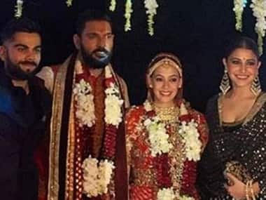 Yuvraj Singh weds Hazel Keech: Newly-weds shake a leg with Anushka and Virat in Goa