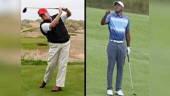US president-elect Donald Trump, Tiger Woods bond over golf