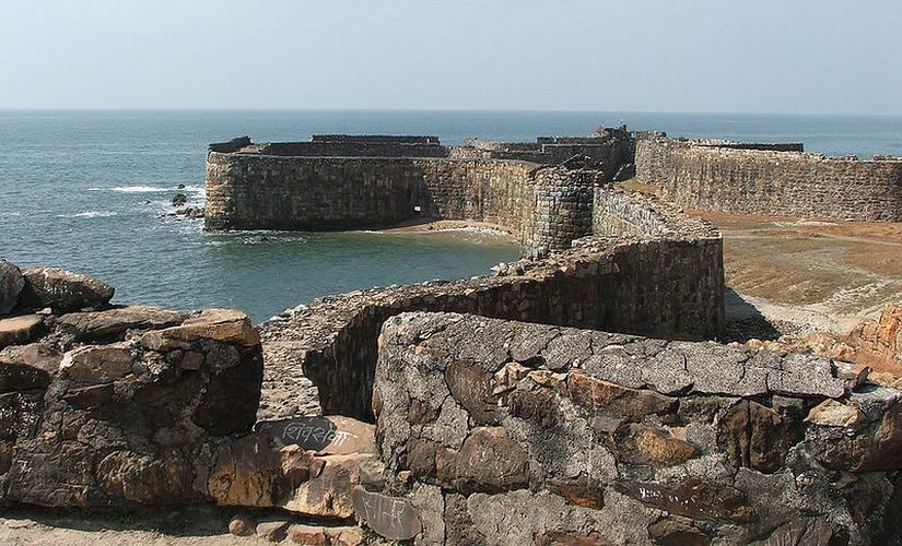 Sindhudurg fort. Wikimedia Commons