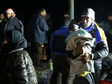 Aleppo evacuation: Over 1,000 moved from rebel- held pocket after hours of delay
