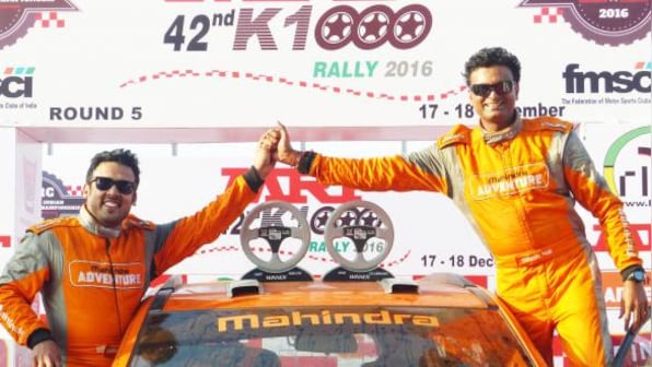 2016 INRC: Amittrajit Ghosh and Ashwin Naik win K1000