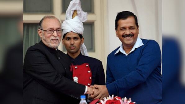 Anil Baijal takes charge as Delhi L-G; cagey about relationship with Arvind Kejriwal