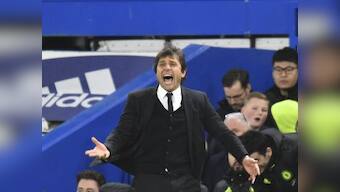 Premier League: Antonio Conte says his celebrations are sometimes 'very dangerous' for the Chelsea bench