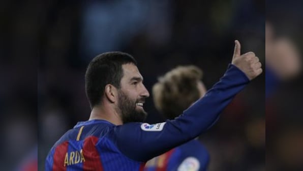 Copa del Rey roundup: Barcelona rout Hercules 7-0; Sevilla score 9; Valencia, Eibar win