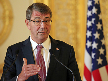 US defence chief Ashton Carter arrives in Iraq to review Mosul operations US defence chief Ashton Carter arrives in Iraq to review Mosul operations