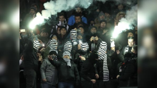 Champions League: 10 Besiktas injured after clashes with Dinamo Kiev supporters