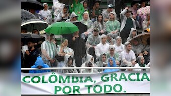 Brazil mourns as bodies of Chapecoense players, coaches and staff arrive in Chapeco