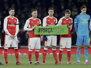 Chapecoense plane crash: Arsenal's Gabriel pays tribute to victims in emotional video Chapecoense plane crash: Arsenal's Gabriel pays tribute to victims in emotional video