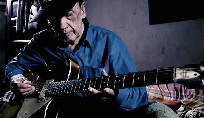 An image of Carlton Kitto, taken from the recent documentary 'The last of Kolkata's Jazz legends'