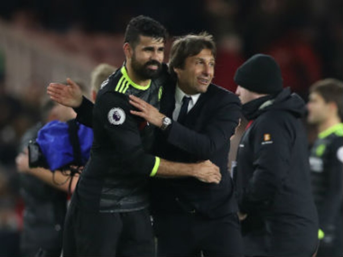 Antonio Conte ready to start as Chelsea boss as Diego Costa helps