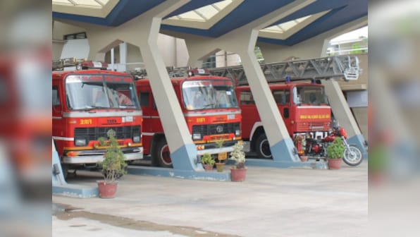 Massive fire breaks out at Jaipur banquet hall, five tenders rushed to the spot; no casualties reported