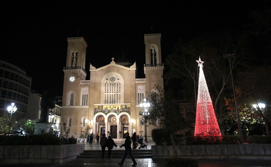 Meanwhile, in debt-ridden Greece, Christmas celebrations remained sombre in the face of the ongoing economic crisis. Finance Minister Euclide Tsakalotos sent Christmas cards featuring the tight-fisted Dickensian protagonist of Meanwhile, in debt-ridden Greece, Christmas celebrations remained sombre in the face of the ongoing economic crisis. Finance Minister Euclide Tsakalotos sent Christmas cards featuring the tight-fisted Dickensian protagonist of