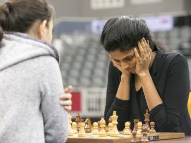 World Rapid and Blitz Chess Championships: Harika Dronavalli registers one win, two draws on Day 2 World Rapid and Blitz Chess Championships: Harika Dronavalli registers one win, two draws on Day 2