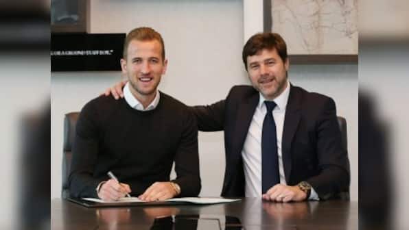 Premier League: Tottenham Hotspur striker Harry Kane signs new contract until 2022