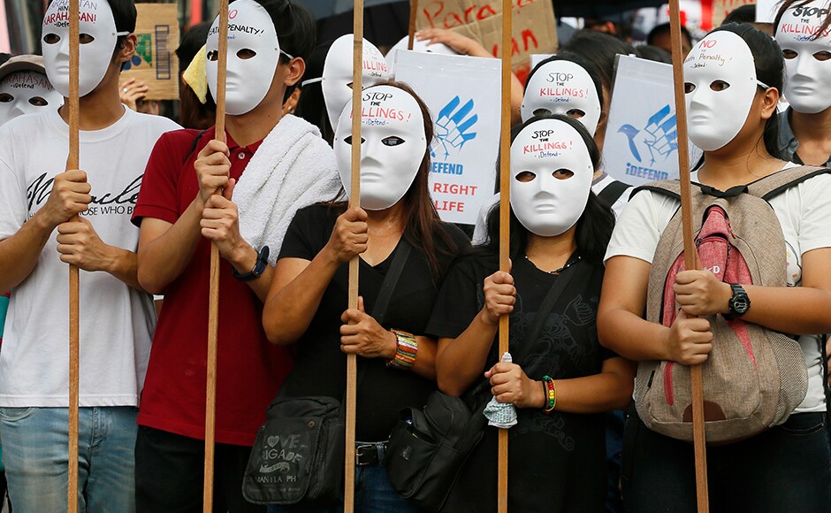 Police say 2,004 people have been killed by officers in self-defence during anti-drug operations since Philippines President Rodrigo Duterte took office on 1 July. Another 3,060 killings have been classified as Police say 2,004 people have been killed by officers in self-defence during anti-drug operations since Philippines President Rodrigo Duterte took office on 1 July. Another 3,060 killings have been classified as
