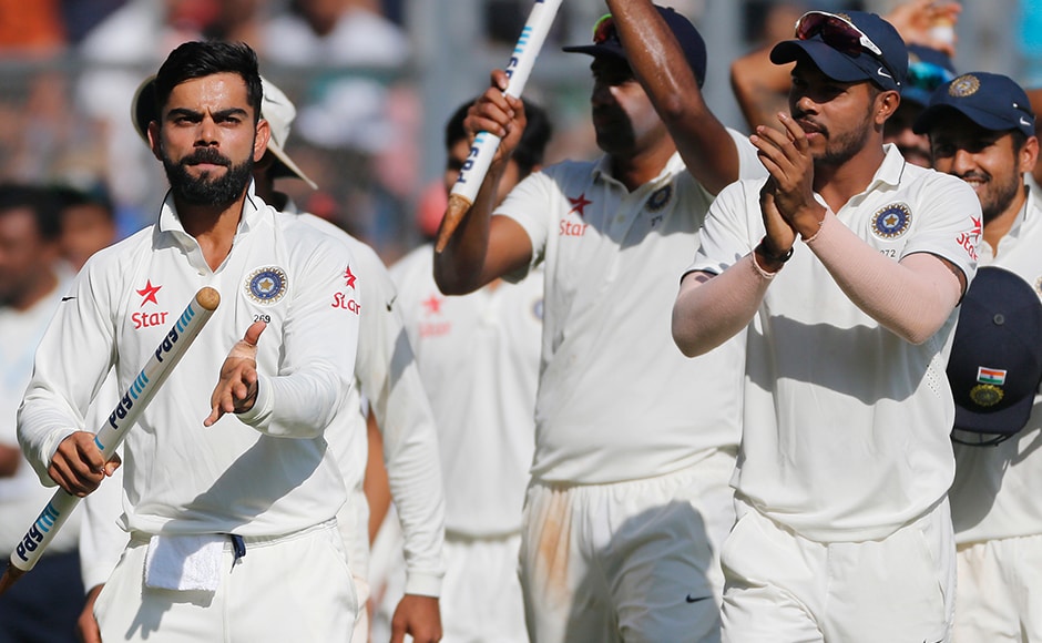 Gone in 30 minutes: India wrap England early at Mumbai to clinch series 3-0