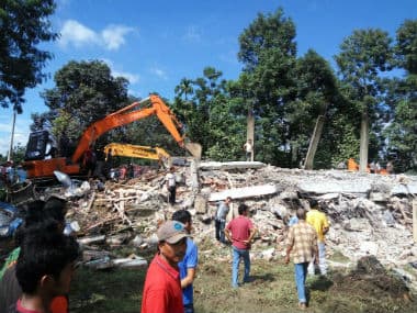 At least 54 people have been killed in Indonesia due to the earthquake. AP