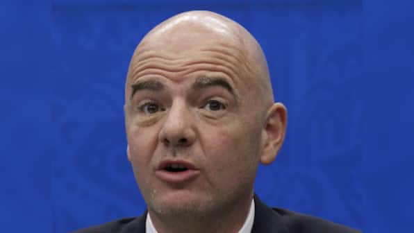 Fifa president dismisses talk of moving Russia World Cup, says 'we're not doping police'