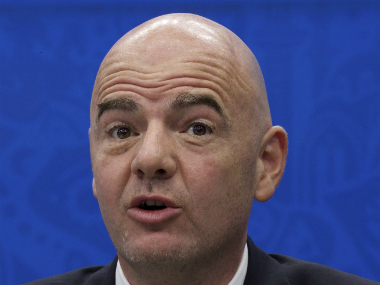 Fifa president dismisses talk of moving Russia World Cup, says 'we're not doping police' Fifa president dismisses talk of moving Russia World Cup, says 'we're not doping police'