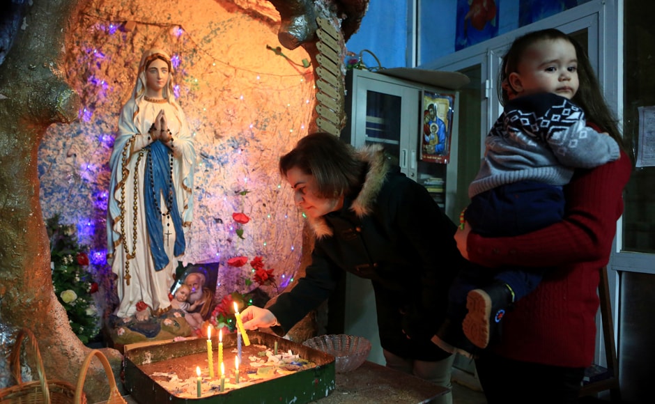 Once home to thousands of Assyrian Christian's, in Iraq the Christian community has dwindled steadily in the wake of increasing attacks on the minority community by the dreaded Islamic State. However, according to local media reports, each year more and more Christians are coming out and brazing the security threats to celebrate the spirit of Christmas and an increasing number of Iraq's Muslims join the revelry to stand in solidarity with them. AP Once home to thousands of Assyrian Christian's, in Iraq the Christian community has dwindled steadily in the wake of increasing attacks on the minority community by the dreaded Islamic State. However, according to local media reports, each year more and more Christians are coming out and brazing the security threats to celebrate the spirit of Christmas and an increasing number of Iraq's Muslims join the revelry to stand in solidarity with them. AP