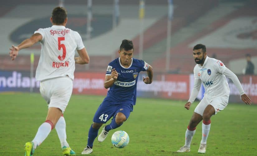 Talented young full-back Jerry Lalrinzuala is the find of ISL 2016 and one for the future. AFP