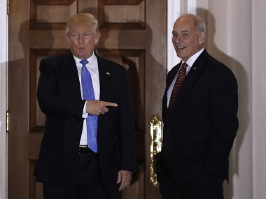 Donald Trump replaces White House chief of staff Reince Priebus with General John Kelly Donald Trump replaces White House chief of staff Reince Priebus with General John Kelly
