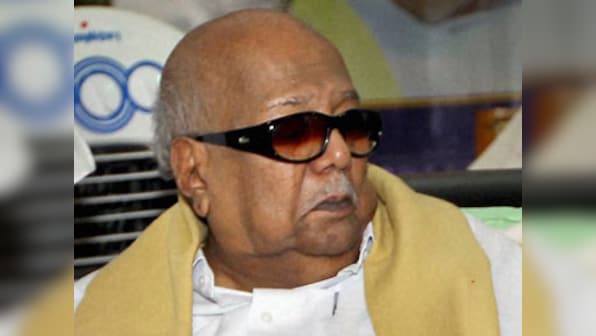 DMK chief M Karunanidhi hospitalised, had been suffering from allergy