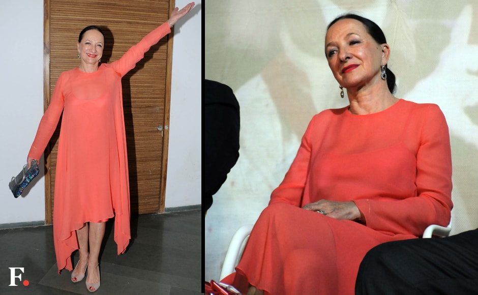Russian actor and ballerina Ksenia Ryabinkina shared her memories of working on 'Mera Naam Joker'. She said that Raj Kapoor's films are still loved in Russia. Images by Sachin Gokhale/Firstpost Russian actor and ballerina Ksenia Ryabinkina shared her memories of working on 'Mera Naam Joker'. She said that Raj Kapoor's films are still loved in Russia. Images by Sachin Gokhale/Firstpost