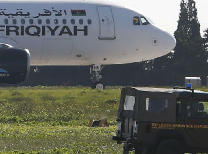 Scare averted as Libyan aircraft hijackers release passengers at Malta airport, surrender