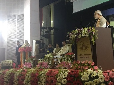 Narendra Modi in Varanasi: PM flays Rahul Gandhi, but sidesteps his allegations Narendra Modi in Varanasi: PM flays Rahul Gandhi, but sidesteps his allegations