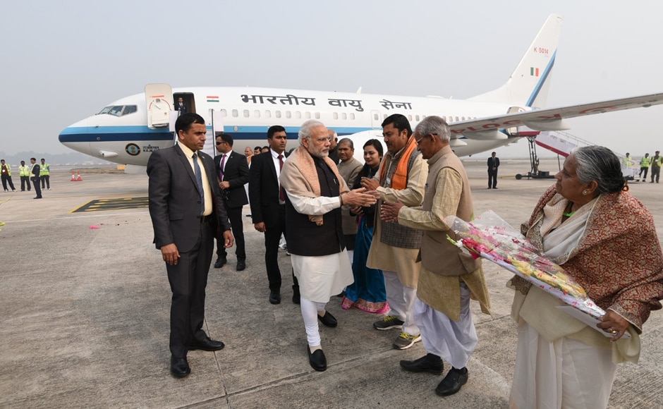 Prime Minister Narendra Modi visited his parliamentary constituency Varanasi on Thursday. Image credit: PMOIndia Prime Minister Narendra Modi visited his parliamentary constituency Varanasi on Thursday. Image credit: PMOIndia