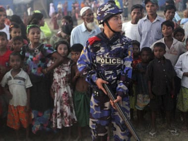 Myanmar troops arrest four insurgents suspected of killing six Buddhists in Rakhine