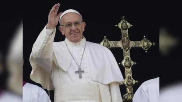 Pope Francis wishes peace, strength to terror victims in Christmas message